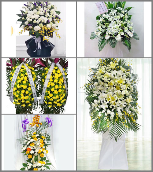 福建泉州德化县上涌镇西溪村白事花篮预定